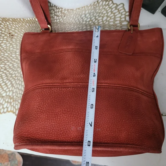 Vintage COACH Tribeca Tote In Copper 4393 - Picture 13 of 16